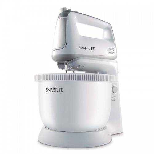 Batidora Con Bowl Plástico Smartlife Sl-hm5035pn 300w 3.4 Lt