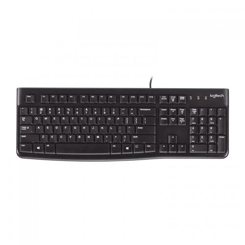 Teclado Con Cable Usb Logitech K120 Numérico