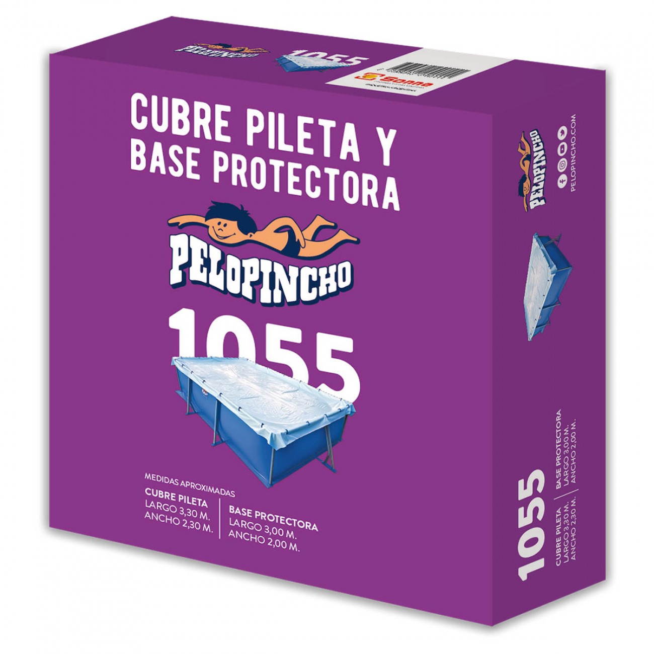 Imagen Cubre Pileta Y Base Para Pelopincho Modelo 1055