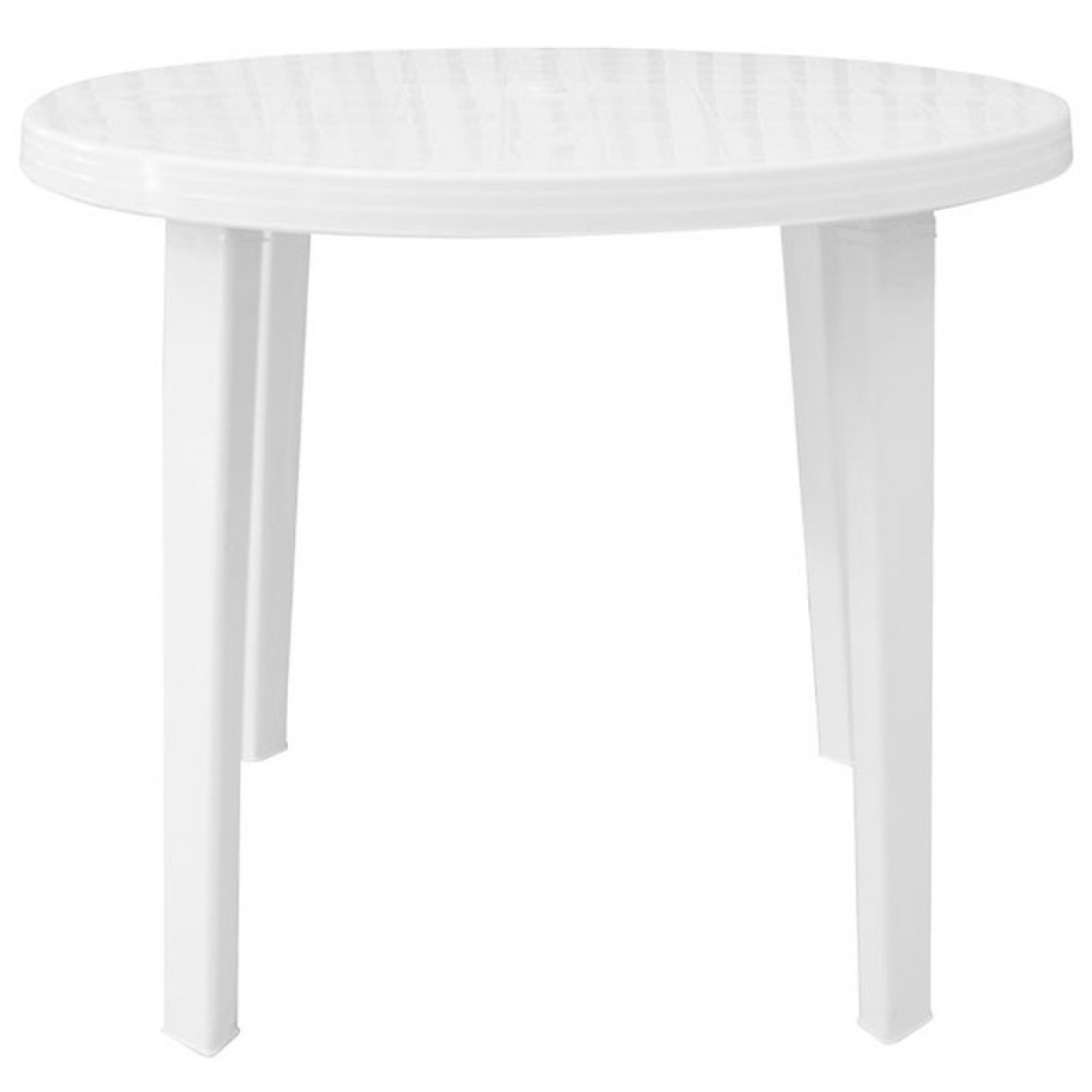 Imagen Mesa Plástica Quality 14468 Redonda 90 Cm Patas Desmontables