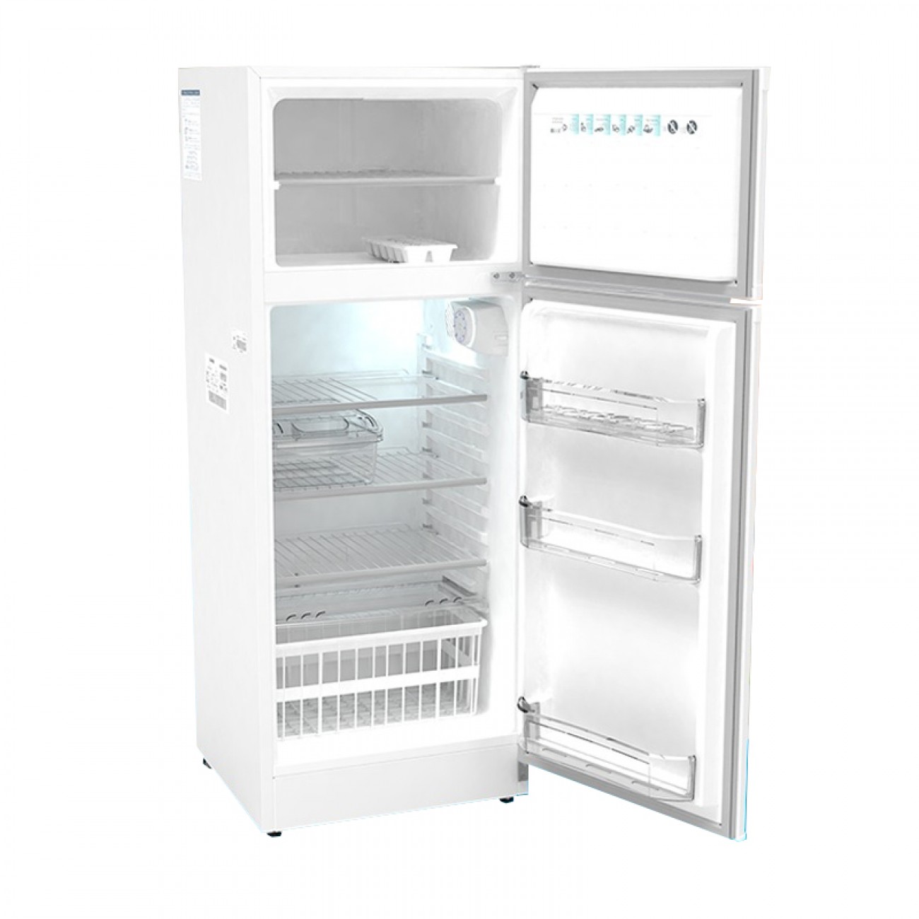 Imagen Heladera Con Freezer Bambi 2f1600ba 329 Lts Blanca