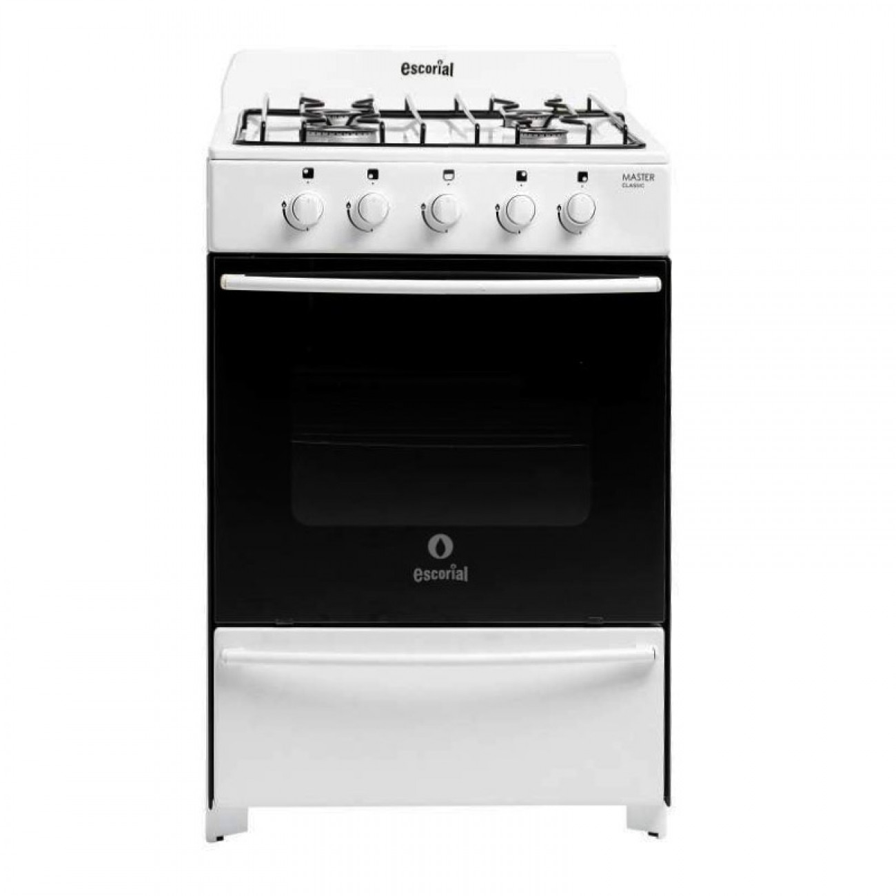 Imagen Cocina Escorial Master Classic 4h 56 Cm Blanca Gas Natural