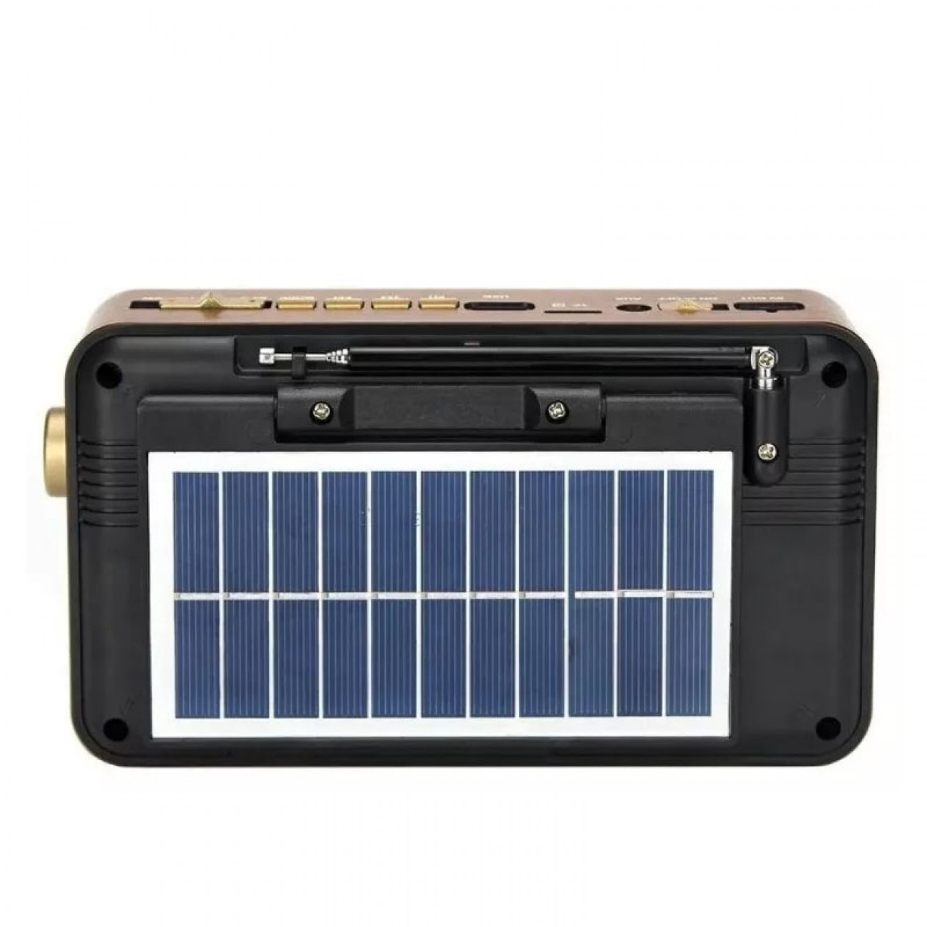 Imagen Radio De Mesa Carga Solar Daihatsu D-rp60 Usb Am/fm Luz Led