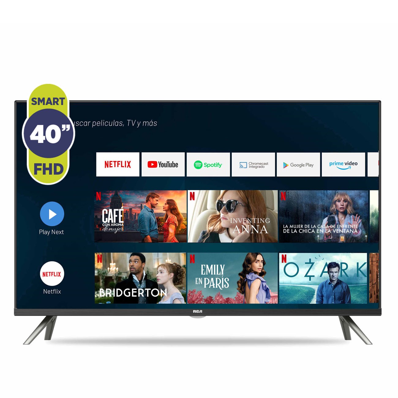 Imagen Smart Tv Led 40" Rca S40and Full Hd Android