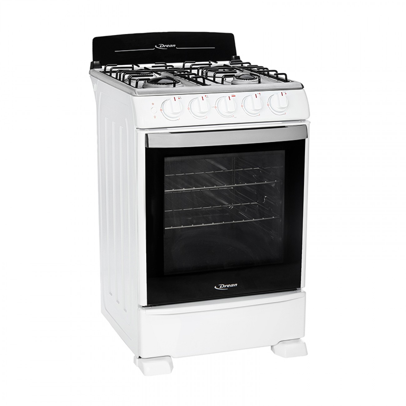 Imagen Cocina Multigas Drean Cd5502ab 4h 55cm Luz Encendido Blanca