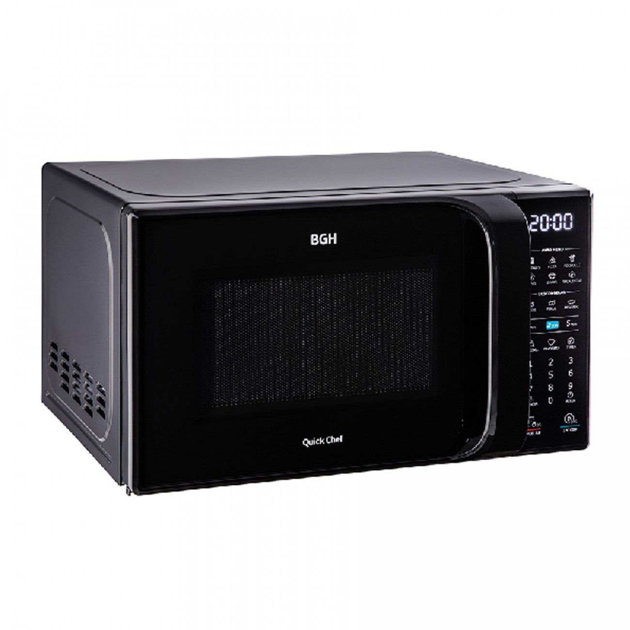 Imagen Microondas Bgh B120dn20 20 Lts Digital Negro