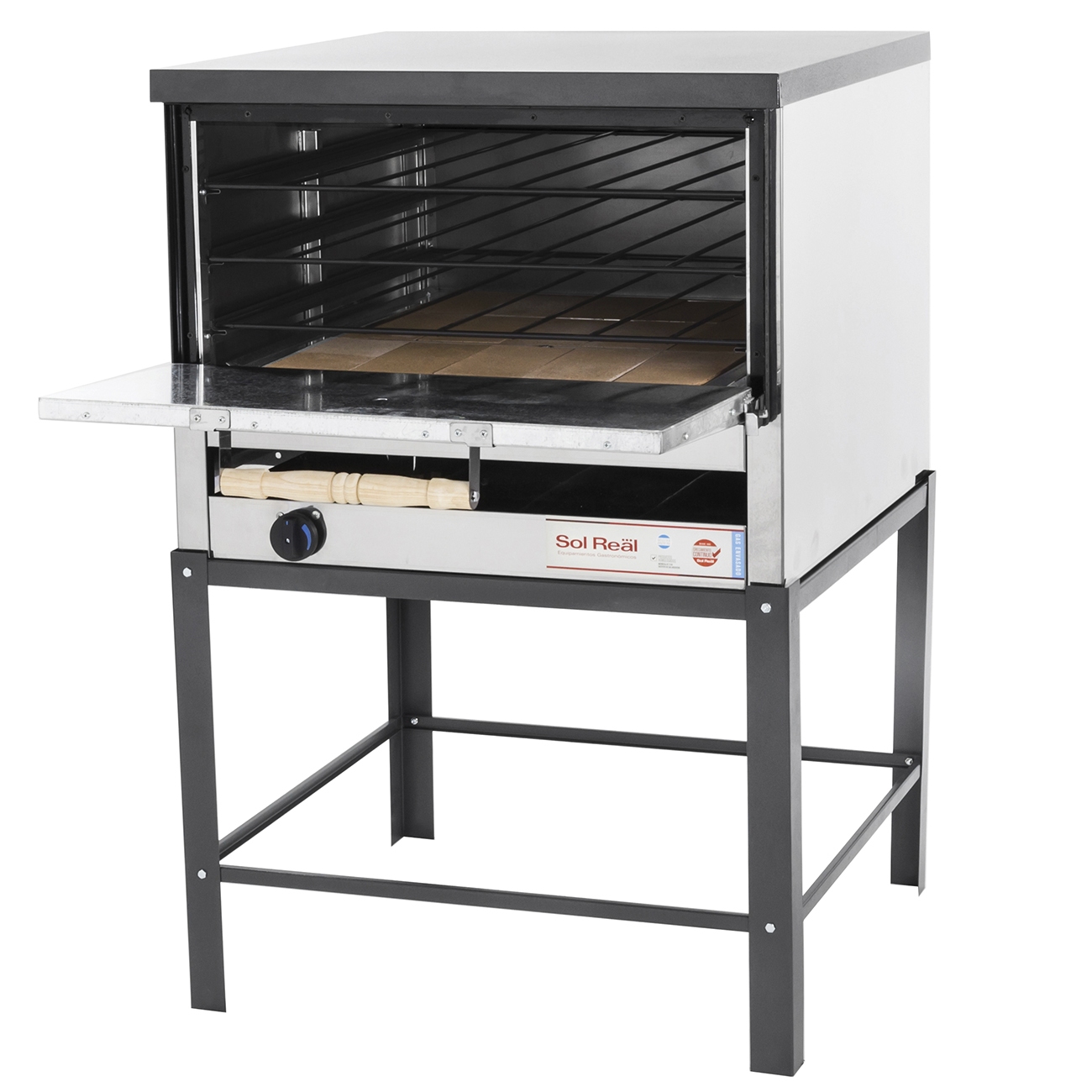 Imagen Horno Pizzero Sol Real 608i 12 Pizzas Gas Natural