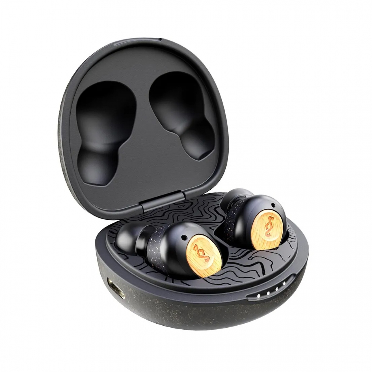 Imagen Auriculares Inalámb In-ear House Of Marley Champion 2 Negro