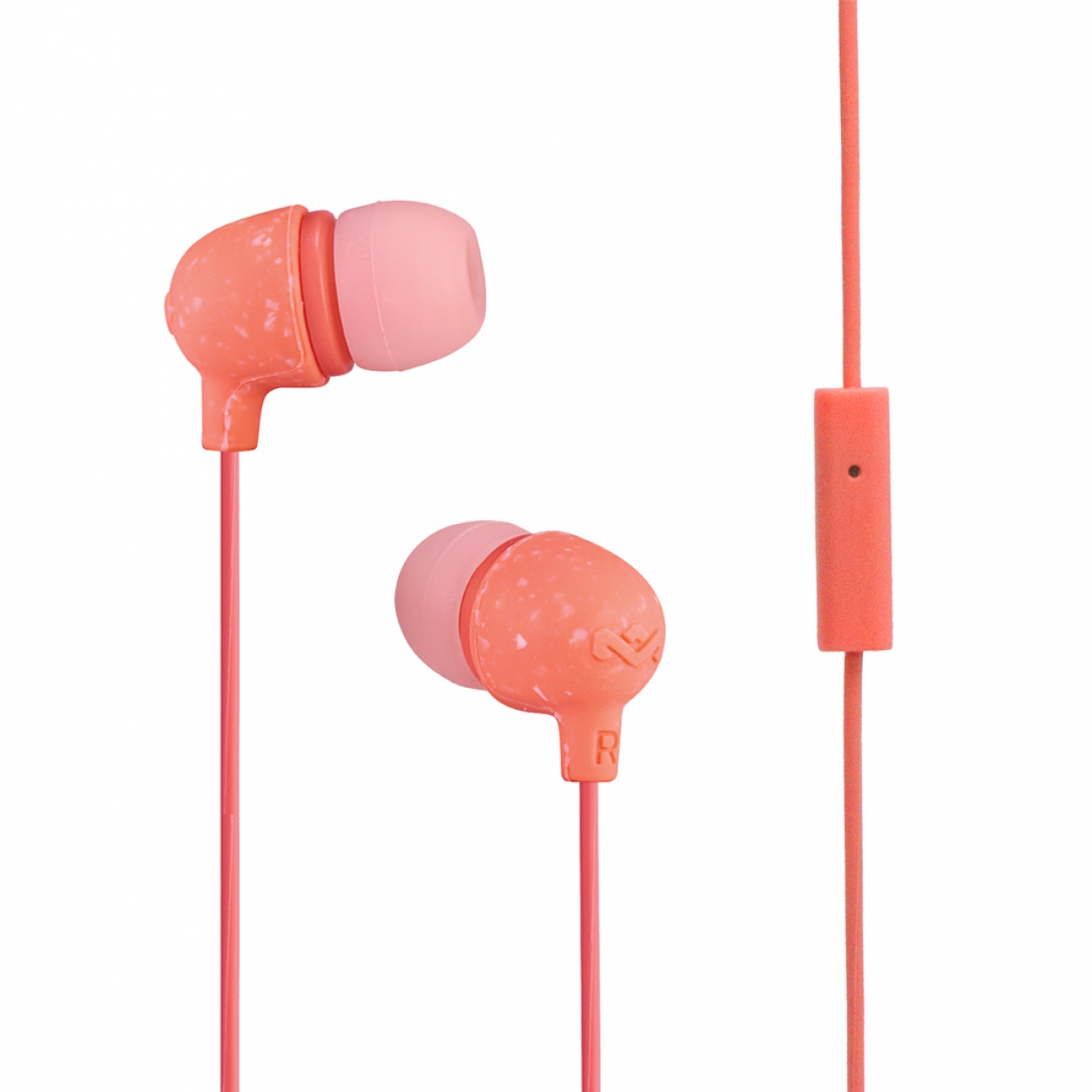 Imagen Auriculares Con Cable In-ear House Of Marley Little Bird Durazno