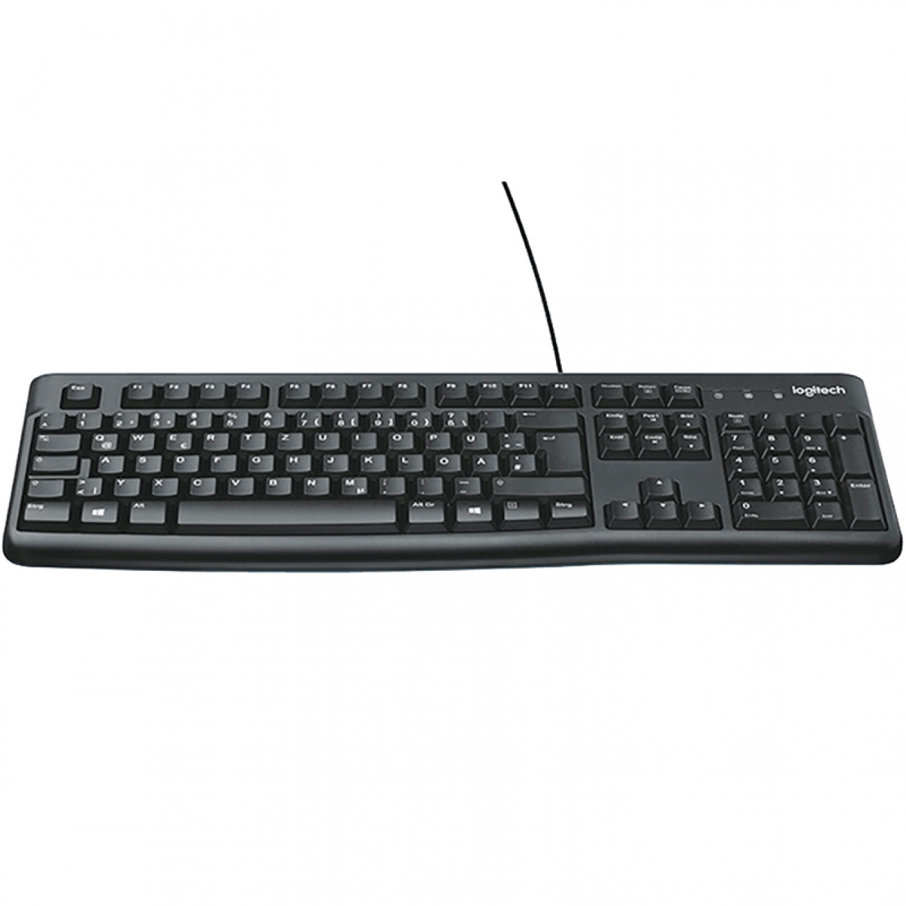 Imagen Teclado Con Cable Usb Logitech K120 Numérico