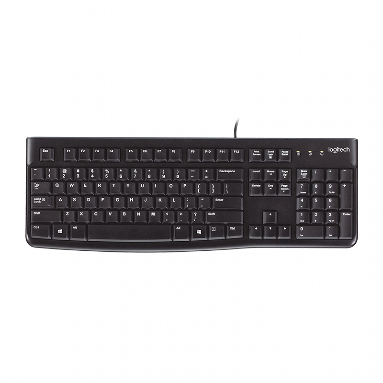 Imagen Teclado Con Cable Usb Logitech K120 Numérico