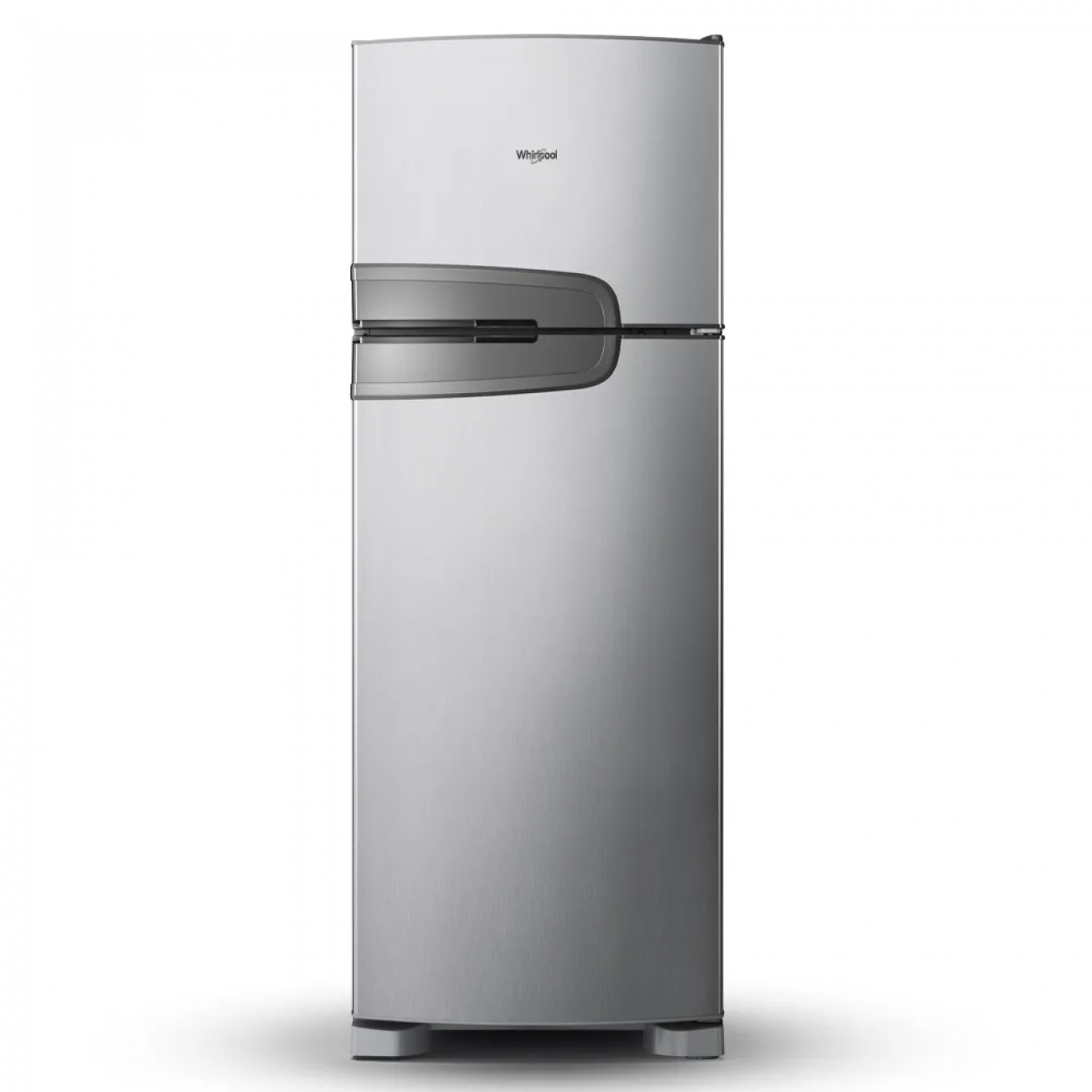 Imagen Heladera No Frost Whirlpool Wrm39ck 340 Lts Plateada