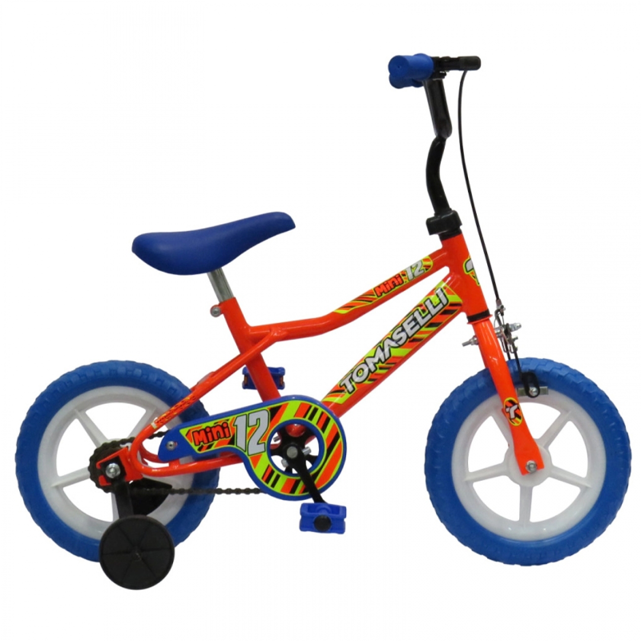 Imagen Bicicleta Niño Tomaselli Mini R12" Ruedas Macizas Rueditas Nar