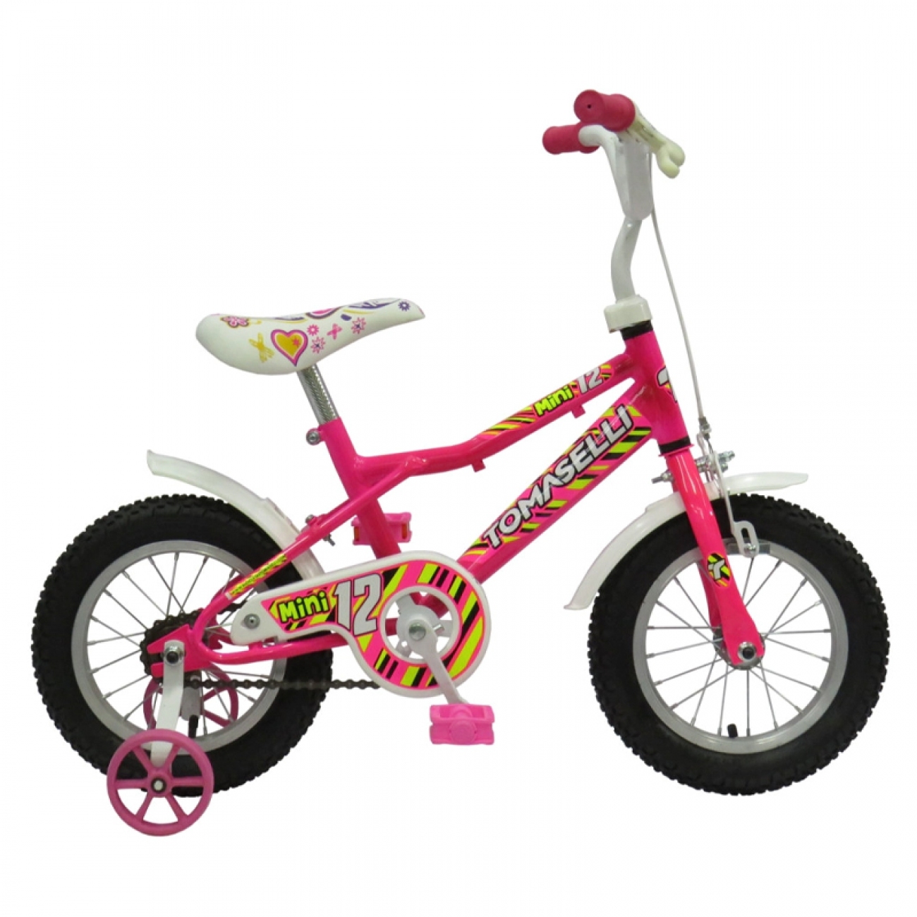 Imagen Bicicleta Niño Tomaselli Mini R12" Ruedas Cámara Rueditas Fuc