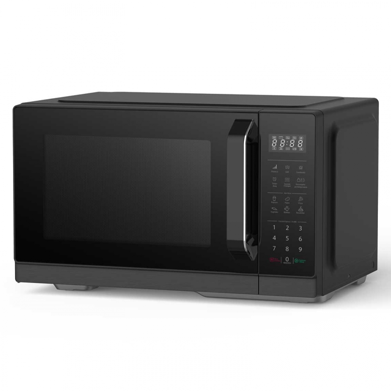 Imagen Microondas Con Grill Atma Matdgb23cn 23 Lts Digital Negro