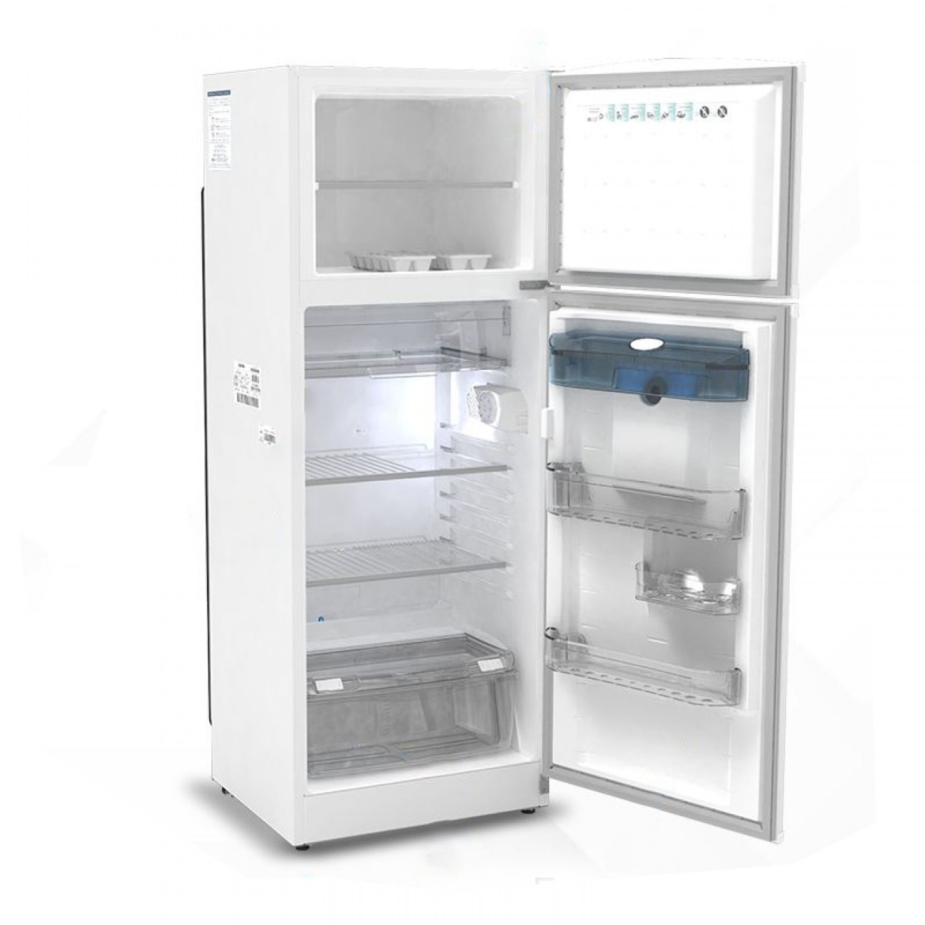 Imagen Heladera Con Freezer Bambi 2f1600bda 329 L Blanca Dispenser