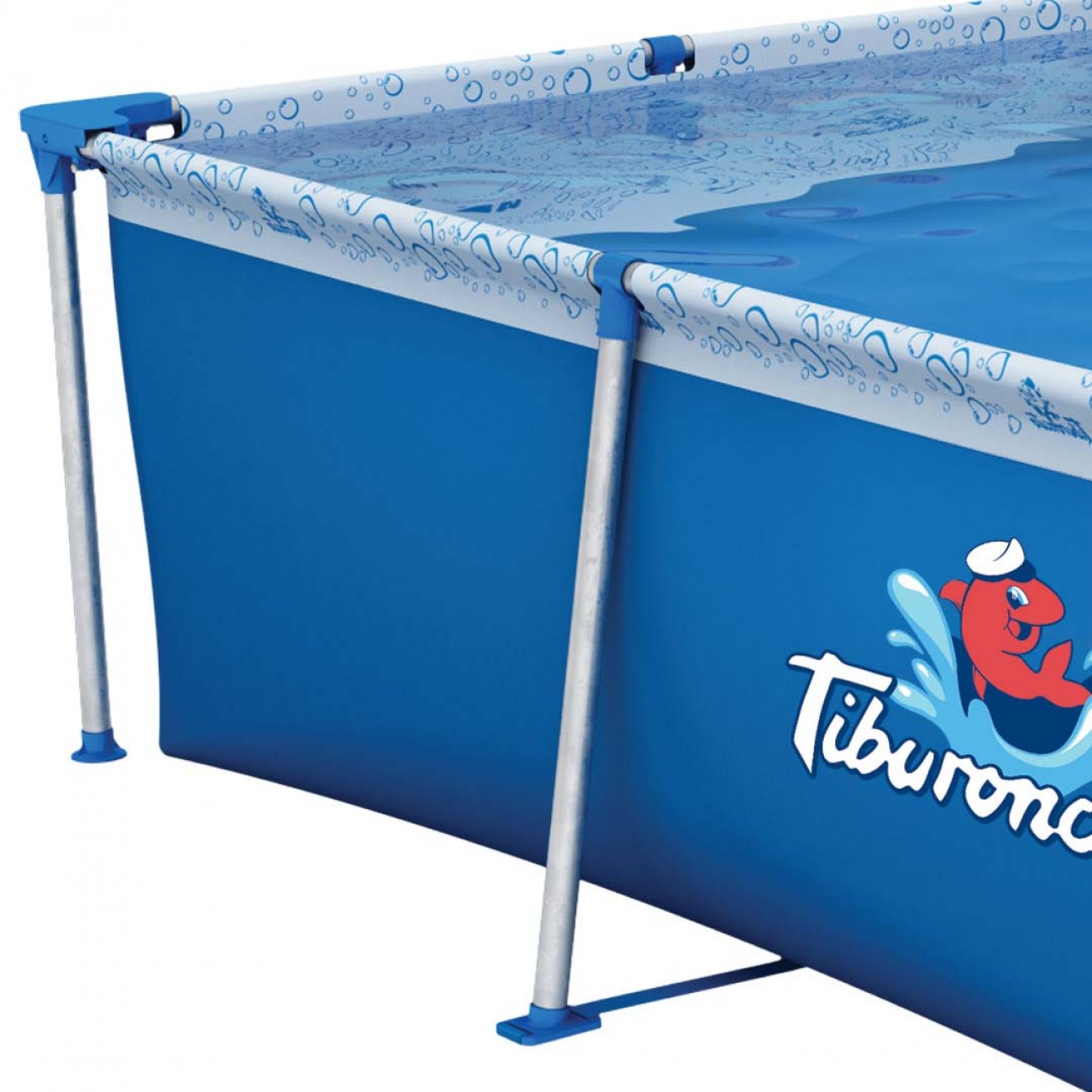 Imagen Pileta De Lona Tiburoncito N 3 2300 Lts 2.21 X 1.60 X 0.65 M